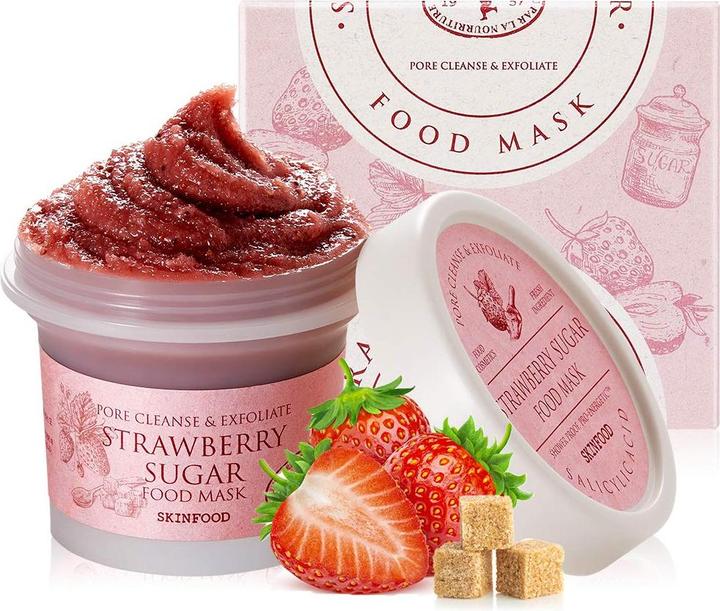 Actual product image Skinfood Food Mask Strawberry Sugar