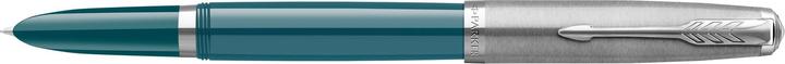 Immagine prodotto Parker Stilografica 51 Teal C.C. F (Palladio, Azzurro, 1 x)