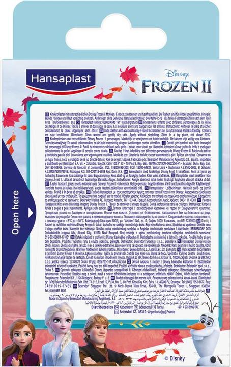 Produktbild Hansaplast Frozen (20 x)