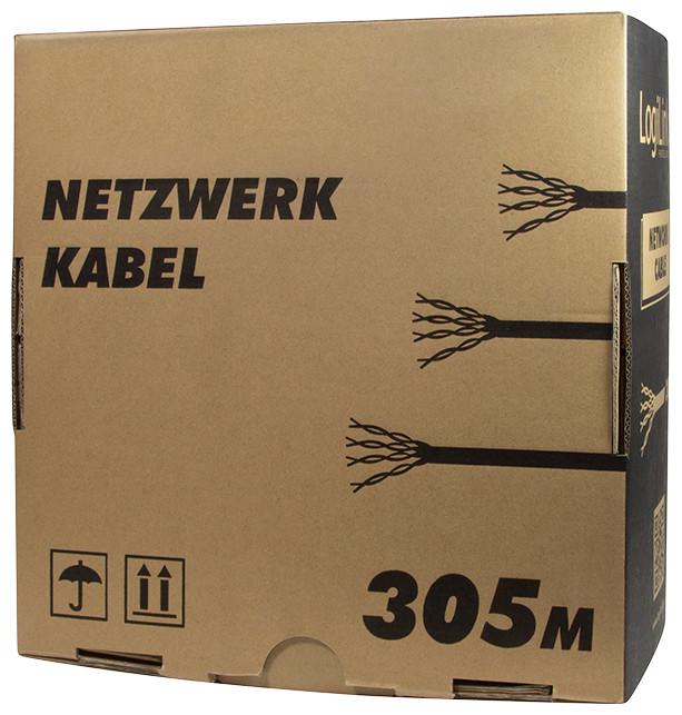 Produktbild LogiLink Netzwerkkabel (S/FTP, CAT6, 305 m)