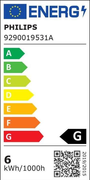 Energy Label Philips Hue White & Color Ambiance BT (GU10, 5.70 W, 350 lm, 2 x, G)