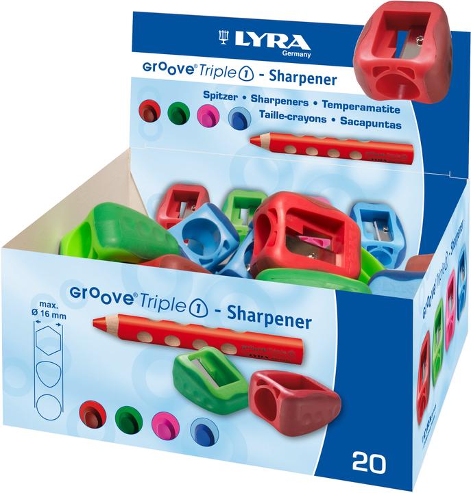 Actual product image Lyra Sharpener Groove Triple one