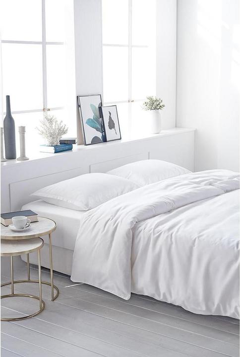 Actual product image Living Home Uni Satin 100 (Pillowcase, 65 x 100 cm)