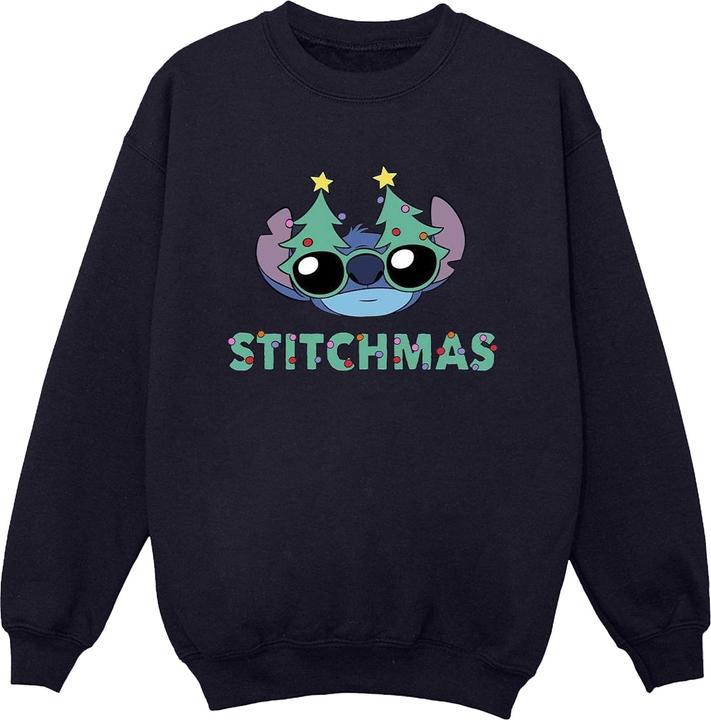 Produktbild Disney Lilo & Stitch Stitchmas Glasses Sweatshirt (L)