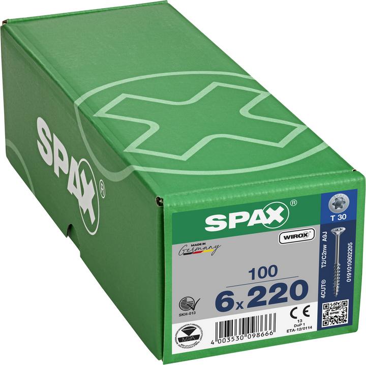 Produktbild Spax Spanplattenschrauben (100 Schrauben pro Stück)