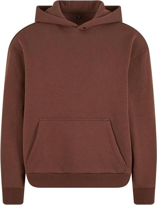 Actual product image Build Your Brand Unisex Adult Fluffy Pullover Hoodie (L)