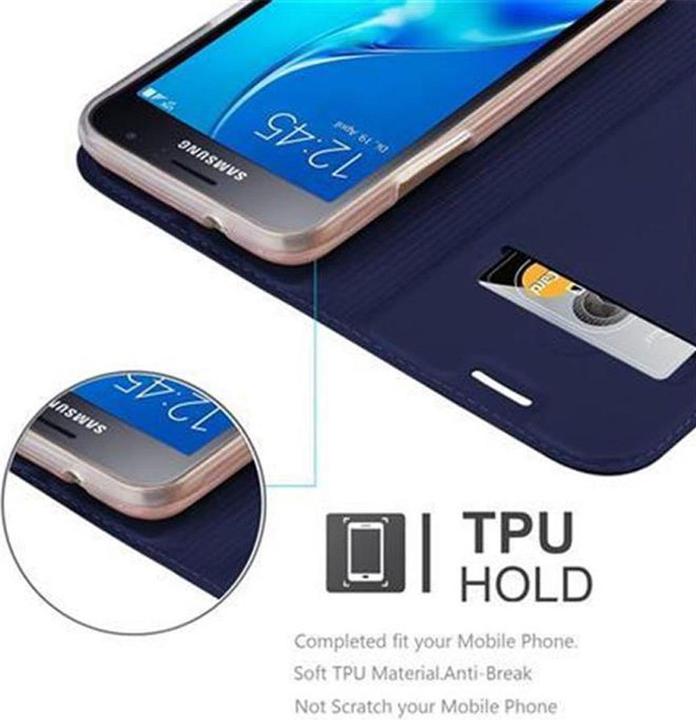Actual product image Cadorabo Book Classy Style Cover (Samsung Galaxy J1 (2016))