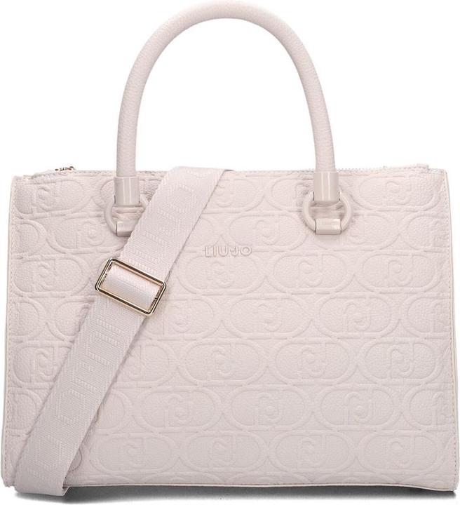 Immagine prodotto Liu Jo Ecs M Satchel Double Reissverschluss Hände Dames - Beige - messen Sie einsze