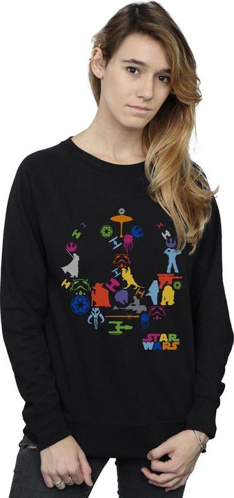 Produktbild Star Wars Silhouette Collage Sweatshirt (S)