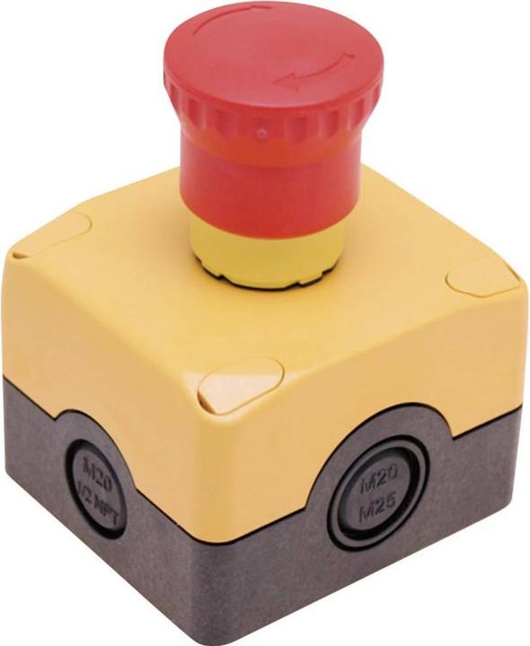 Immagine prodotto Pizzato Elettrica Interruttore di emergenza in custodia 250 V/AC 6 A 1 contatto NC IP67 Set