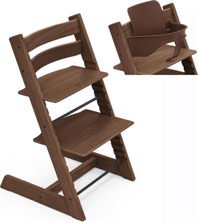 Image du produit Stokke Chaise haute Tripp Trapp Oak avec Baby Set² inclus (Chaise haute)