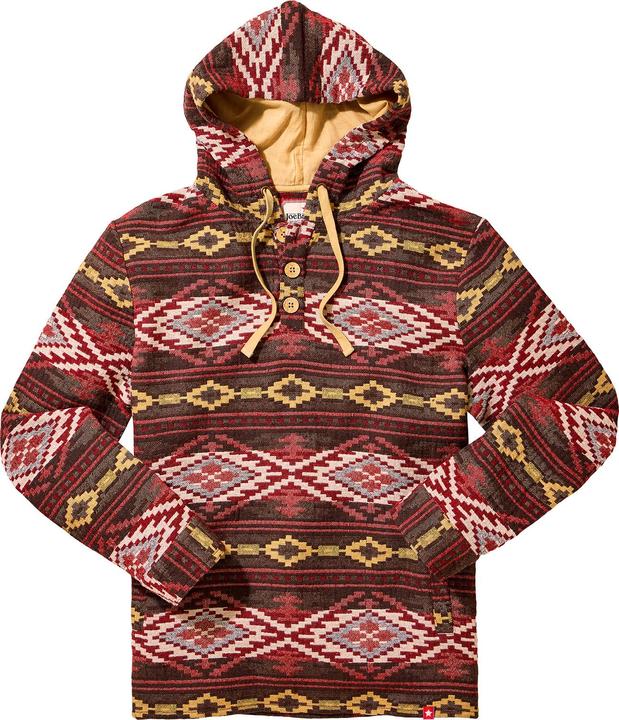 Produktbild Joe Browns Warm Aztec Button Detail Hoodie (XL)