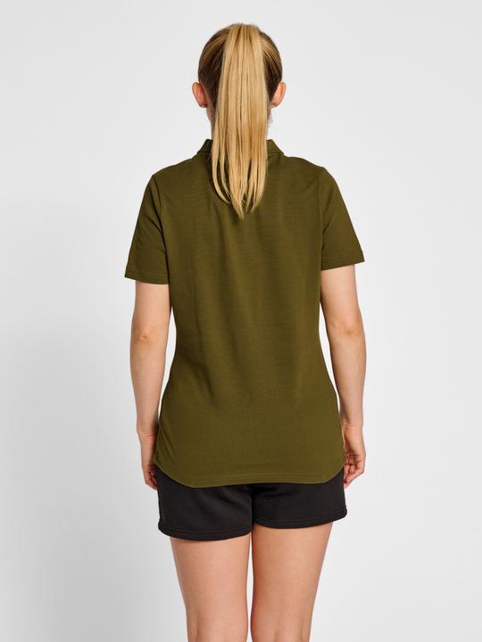 Actual product image hummel Red Classic Polo Woman (L)