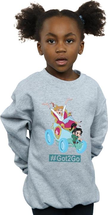 Immagine prodotto Disney Wreck It Ralph Cinderella And Vanellope Felpa Ragazze (140, 146)