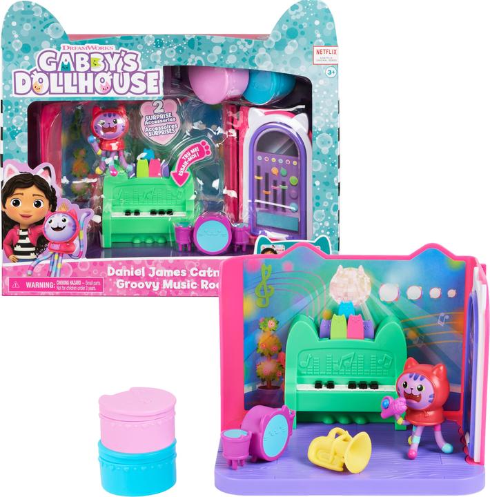 Produktbild Gabby's Dollhouse Deluxe Room DJ Catnip's Music