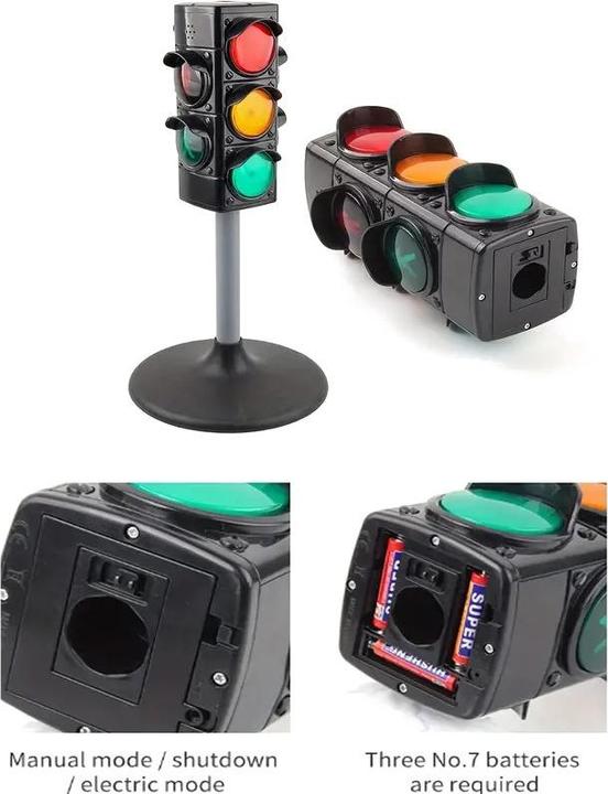 Immagine prodotto The Toy Company Verkehrsampel für Kinder, Ampelmodell, Ampelspielzeug