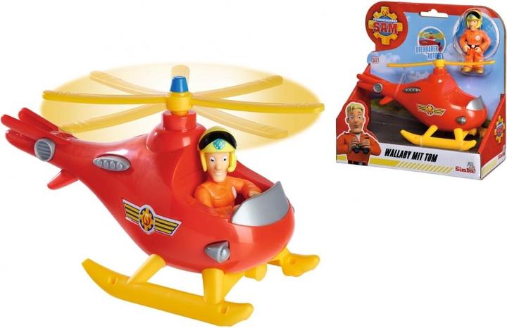 Produktbild Simba Brandweerman Sam Wallaby Helikopter met Tom Thomas