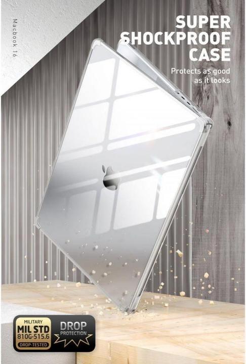 Actual product image Supcase Unicorn Beetle Clear Apple MacBook Pro 14 2021 Clear (14.20", Apple)