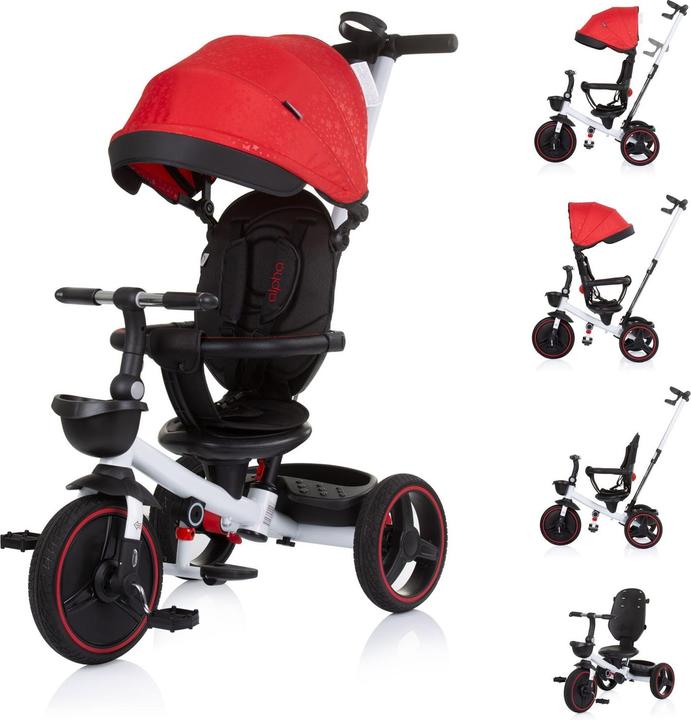 Immagine prodotto Chipolino Maniglia a spinta Tricycle Alpha 3in1