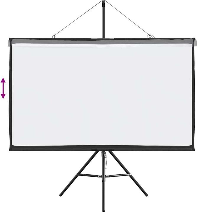 VidaXL Schermo per proiettore con treppiede Schermo per proiezione da 60 pollici 16:9 (60", 16:9)