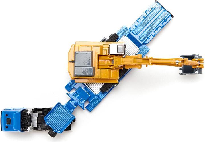 Actual product image Siku Heavy transporter with low bed trailer