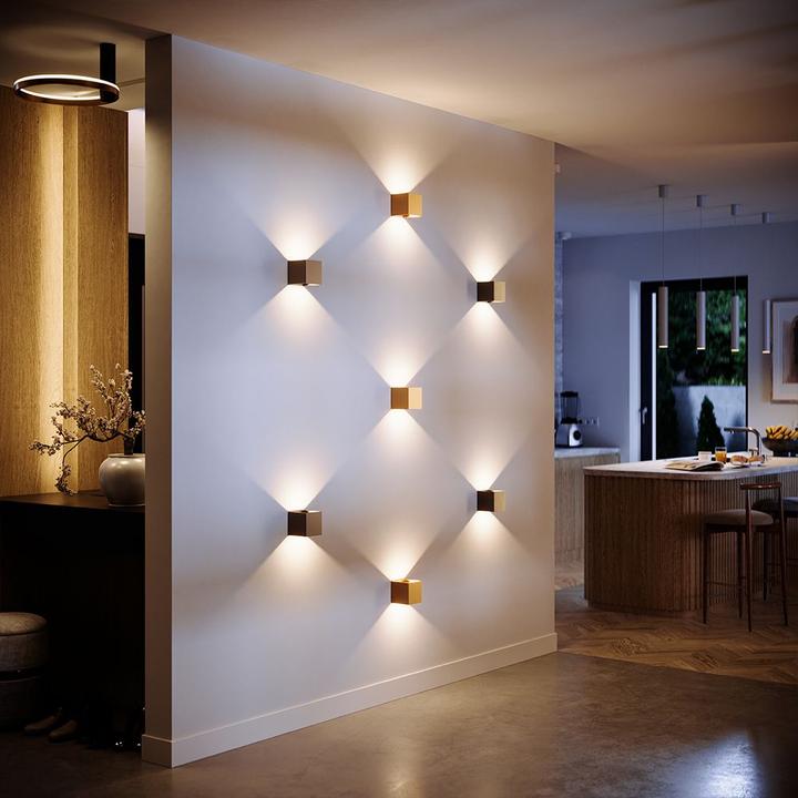 Produktbild s.luce Ixa LED Wandlampe verstellbare Winkel Innen & Aussen IP44 (460 lm)