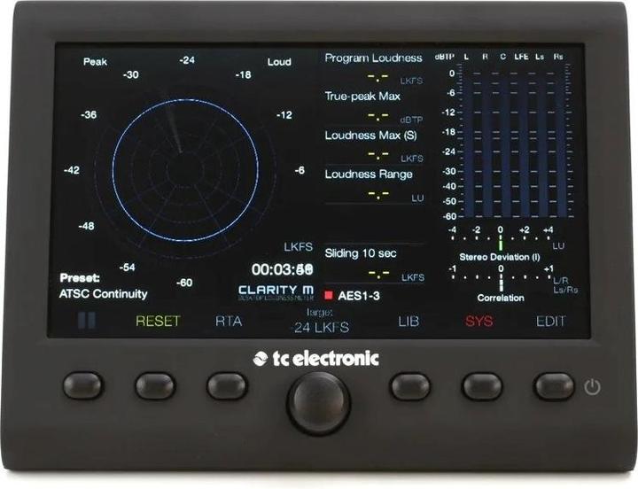 Image du produit TC Electronic Clarity M - Audiomètre stéréo 5,1 (Filaire)
