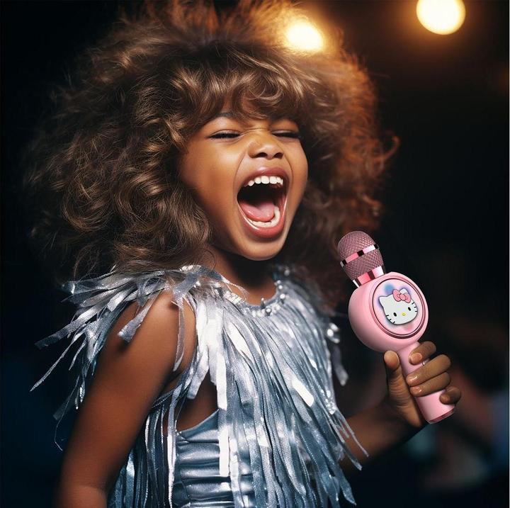 Actual product image OTL Hello Kitty PopSing LED Microphone