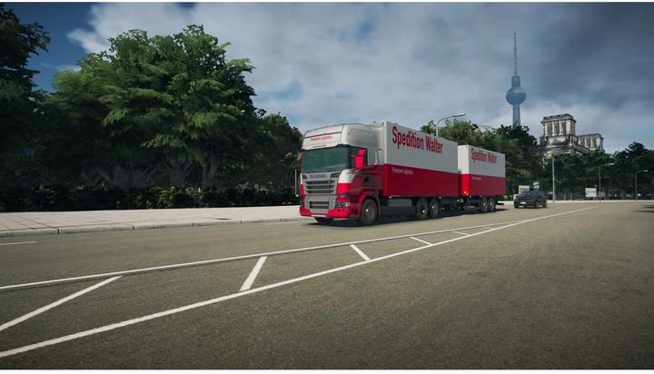 Actual product image Aerosoft On the Road - Truck Simulator (PS4, DE)