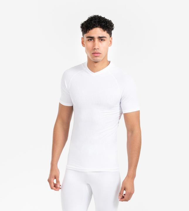 Produktbild Kipsta Damen/Herren Fussball Funktionsshirt kurzarm - Keepdry weiss (XXL)