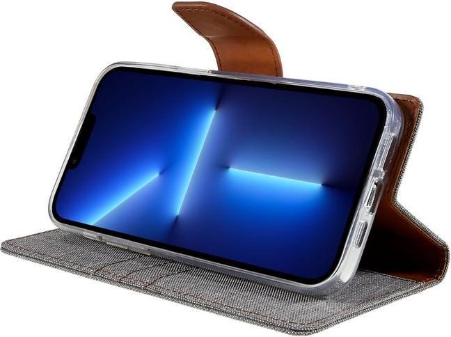 Actual product image Goospery Canvas Diary Series (Apple iPhone 14 Pro Max)