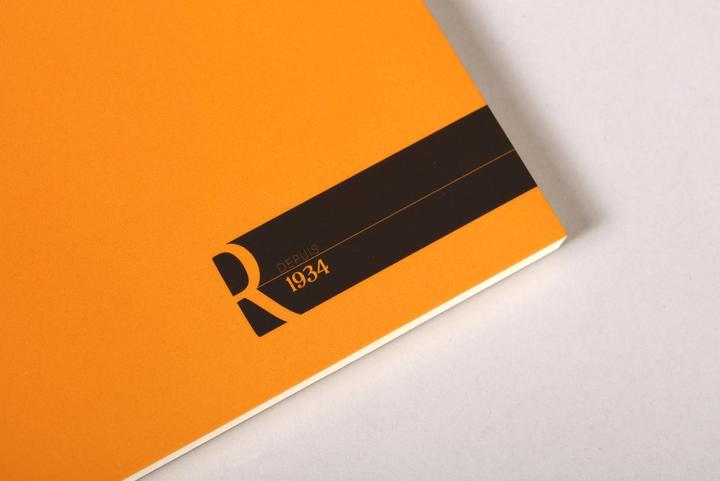 Image du produit Rhodia Bloc-notes (A5, Blanc, Couverture rigide)