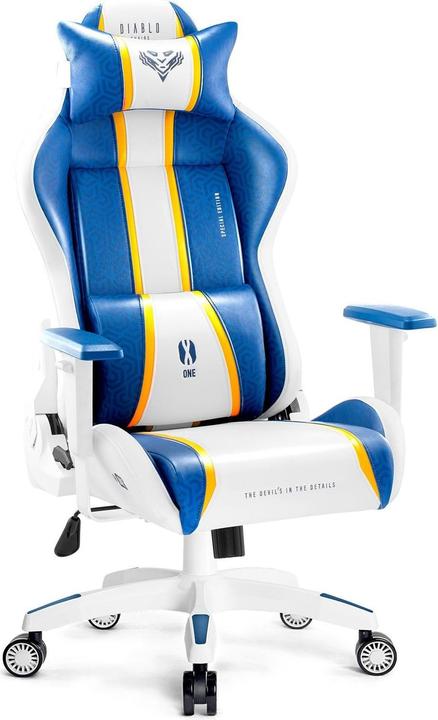 Diablo Fotel Chairs X-One 2.0 Aqua Blue Normal Size