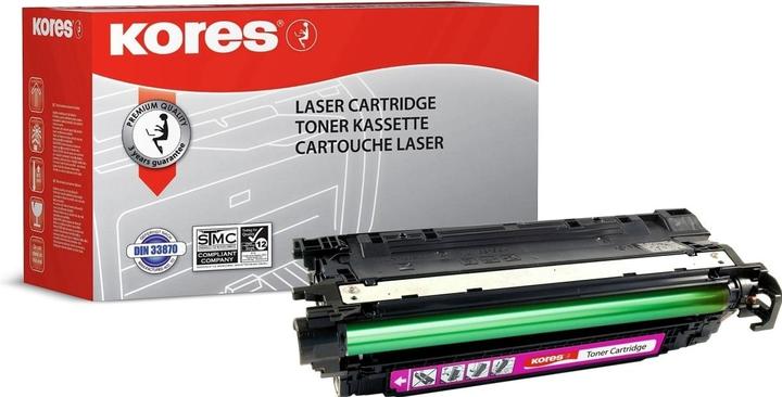 Actual product image Kores Toner for hp LaserJet CM3530/CP3525 magenta capacity 7,000 pages group 1219 (M)