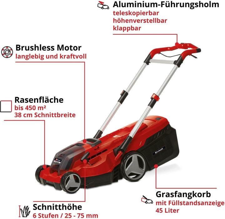 Produktbild Einhell Rasarro (Akkubetrieb)