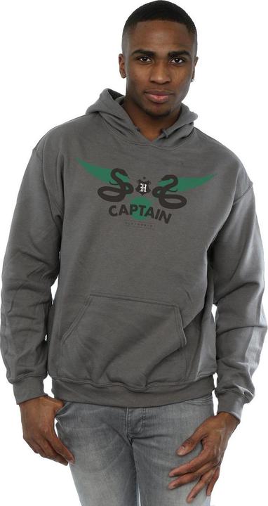 Immagine prodotto Slytherin Captain Felpa con Cappuccio Uomo (XXL)