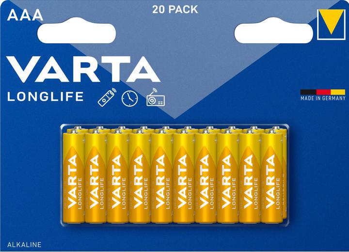 Produktbild Varta Longlife (20 Stk., AAA, 1100 mAh)