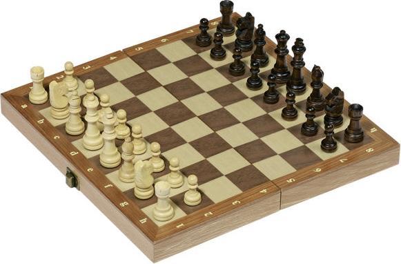 Image du produit Goki Jeu d'échecs dans une mallette en bois