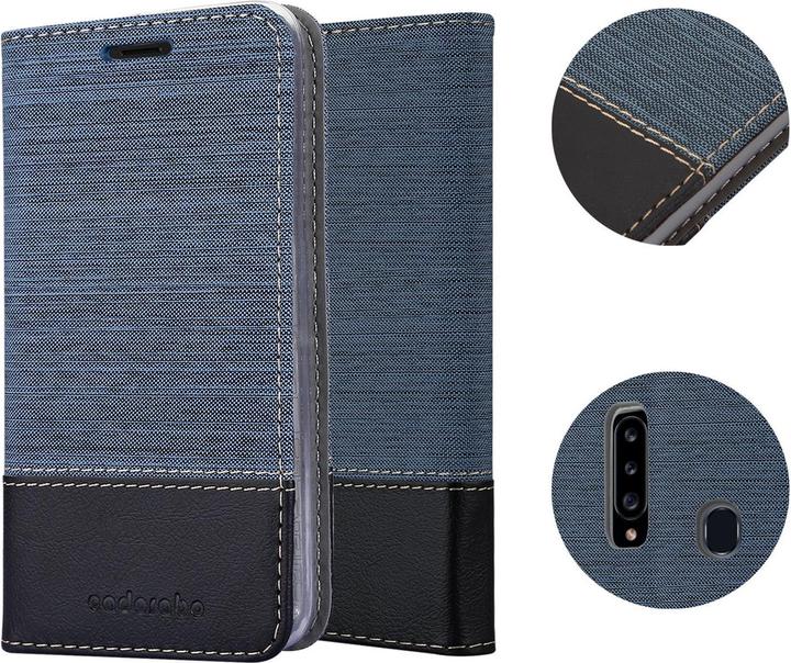 Actual product image Cadorabo Book Jeans Optics Cover (TCL A30, Samsung Galaxy M10s, Samsung Galaxy A20)