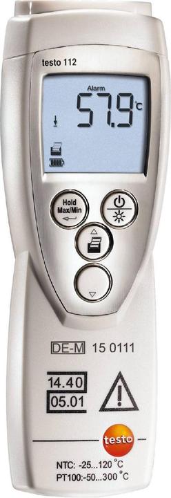 Produktbild Testo 112 Temperaturmessgerät - konformitätsbewertet