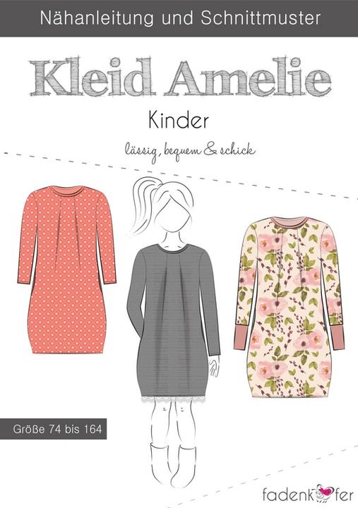 Produktbild Fadenkäfer Schnittmuster Kleid Amelie