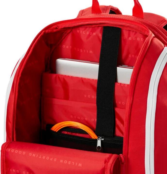 Immagine prodotto Wilson Super Tour Red Backpack 2025