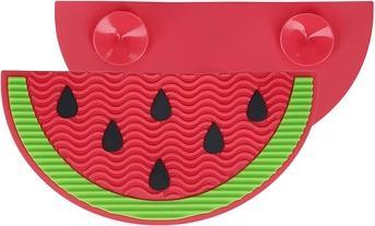 Actual product image Tools for Beauty T4B MIMO Makeup Brush Cleaner - Watermelon Shaped Silicone Design for Easy and Convenient Regular