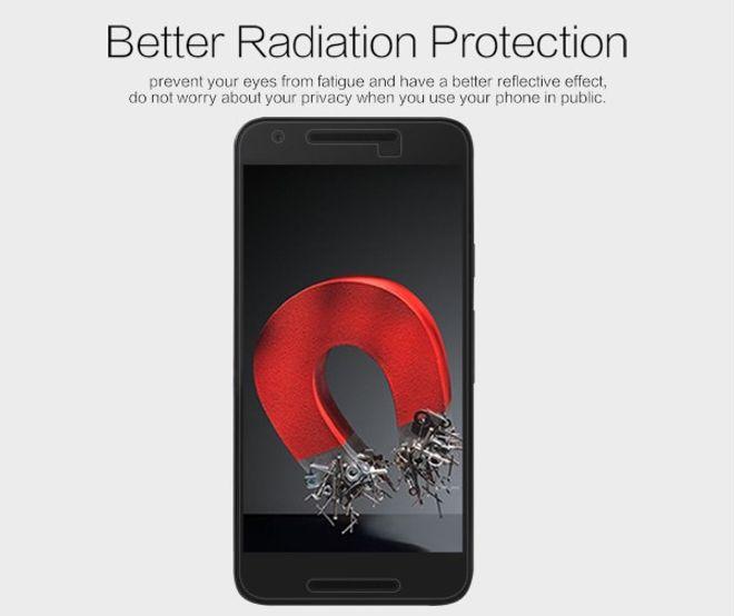 Actual product image Nillkin Matte Series (1 Piece, LG Nexus 5X)
