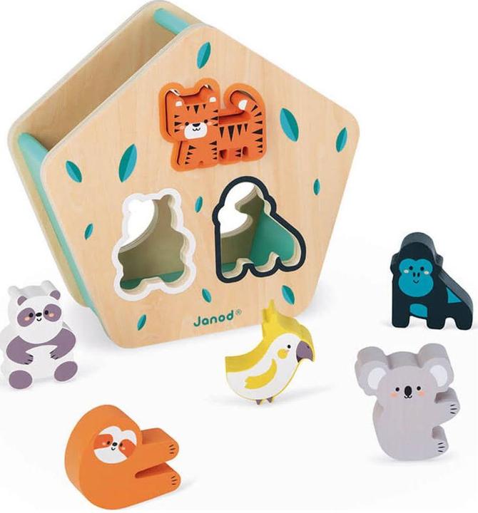 Produktbild Janod Sortierspiel aus Holz mit Tierformen