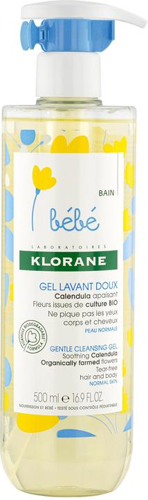 Klorane Gentle cleansing gel with calendulaHair and body