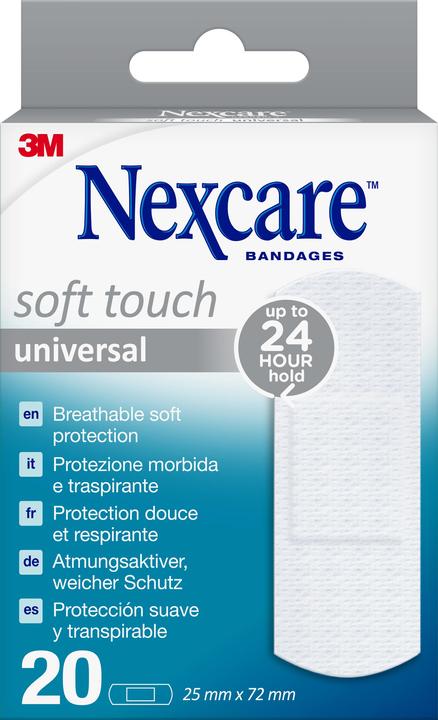 Produktbild Nexcare Soft Touch Universal Pflaster (20 x)