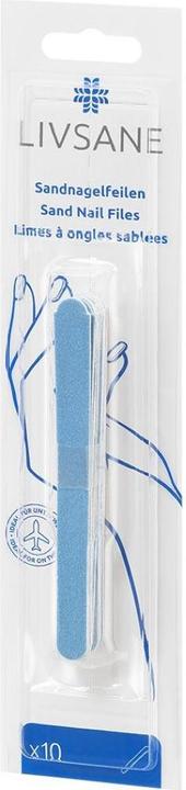 Actual product image Livsane Sand nail file curved