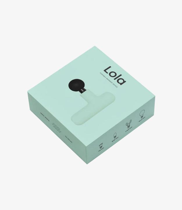 Actual product image Lola Massager - mint cream