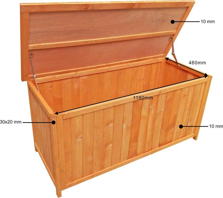 Image du produit Wiltec Coffre de jardin
